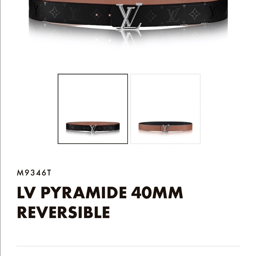 Men Louis Vuitton belt LV - Picture 6 of 8